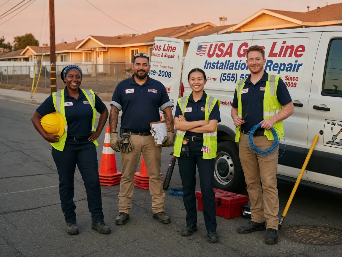 Gas Line Installation company in New Memphis, IL